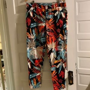 Fun summer Frank Lyman pants EUC